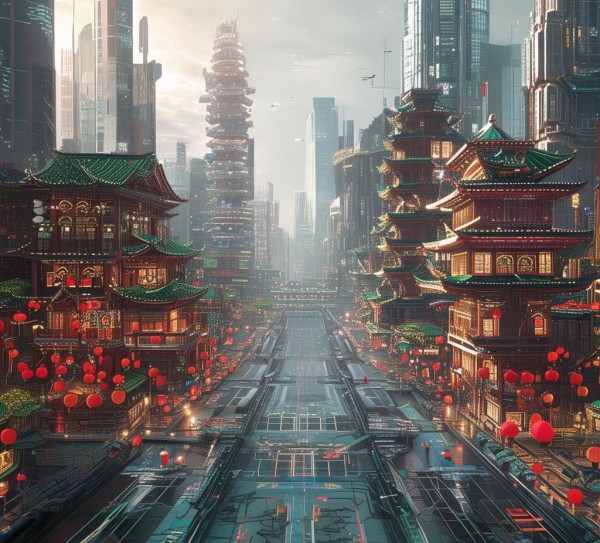 科技动态中国风壁纸 科技动态中国风壁纸